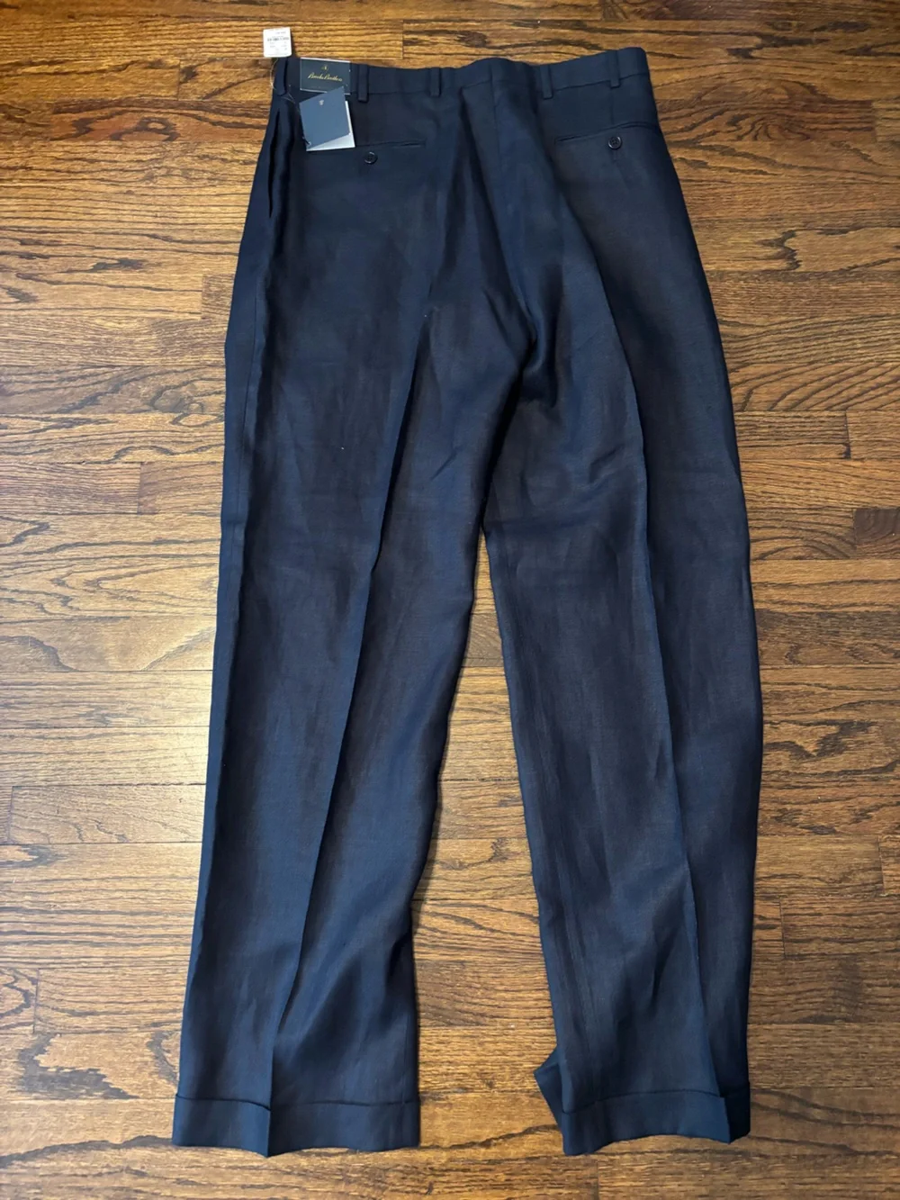 NWT Brooks Brothers Linen Business Casual Office Pants